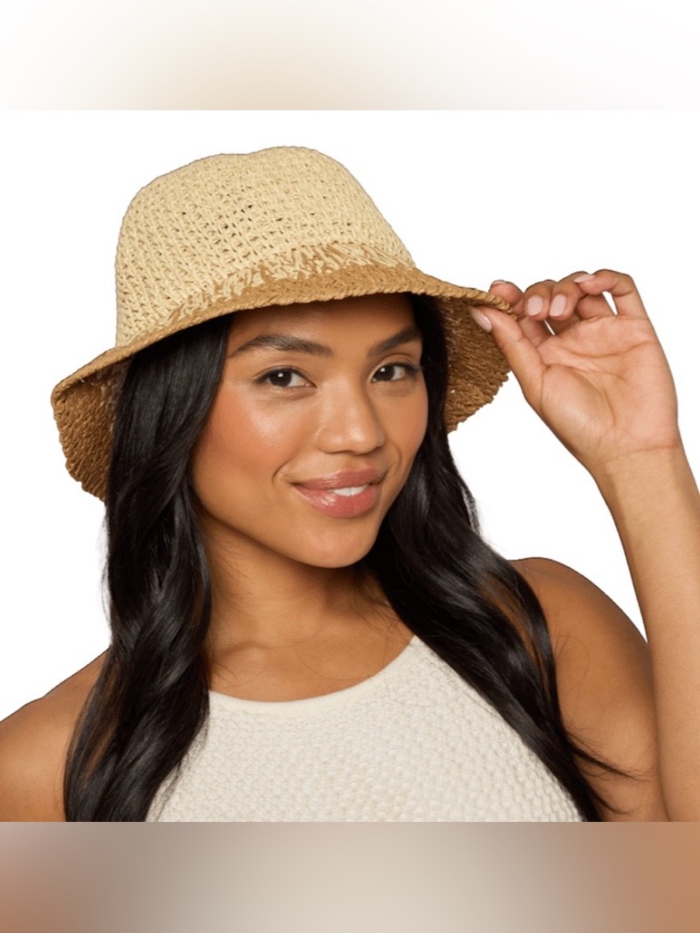 EUGENIA KIM “Bailey” Paper Straw Bucket Hat - Picture 7 of 13